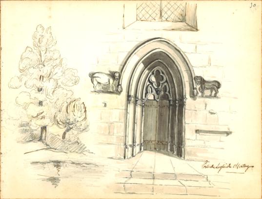 glise Saint Pierre de Mortagne sur Svre par Fortun Parenteau