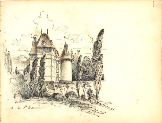 Chteau de Sainte Hermine par Fortun Parenteau