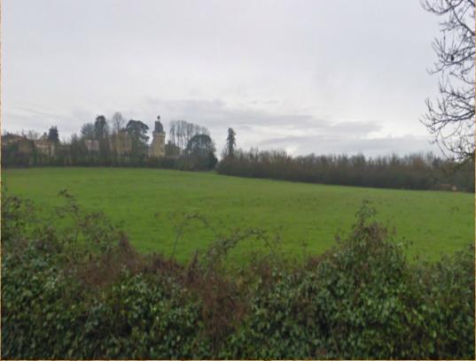 chteau de Bessay vue depuis "le Noyer"