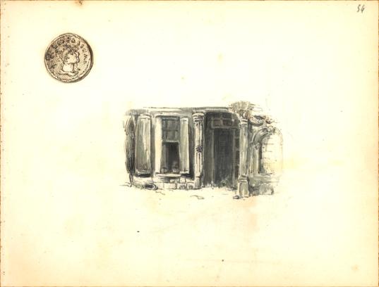 entre de maison et pice de monnaie par Fortun Parenteau