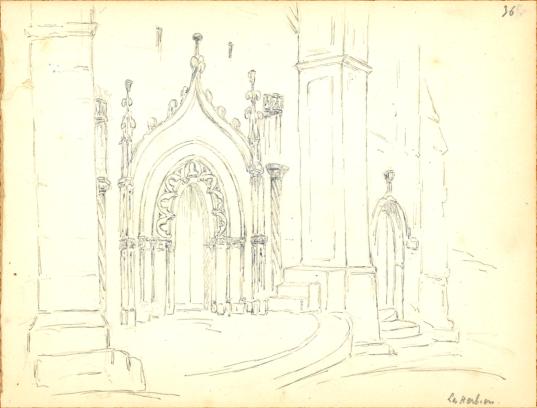 glise Saint Pierre des Herbiers par Fortun Parenteau