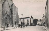 CPA - glise St Pierre des Herbiers 02