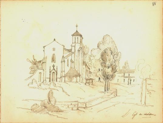 glise de Saint Jouin sous Chtillon par Fortun Parenteau