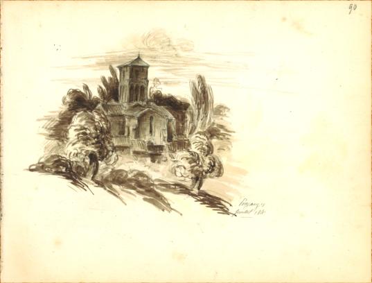 glise de Pouzauges par Fortun Parenteau
