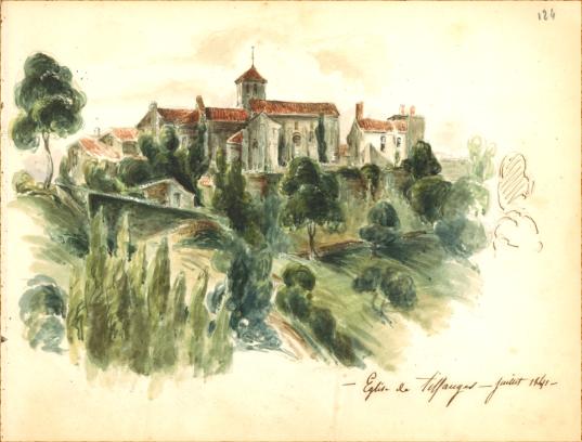 glise de Tiffauges par Fortun Parenteau